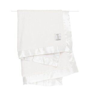 LITTLE GIRAFFE Luxe Baby Blanket in Cream